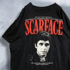 BGSL ムービー Tシャツ 古着 黒 スカーフェイス SCARFACE 映画