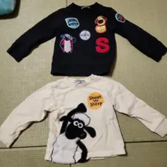 ひつじのショーン トレーナー 2点セット 100cm