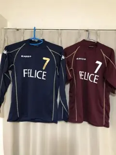 人気商品、レアなkappa、刺繍、FELICE、7番、Ｍサイズ、2枚セット