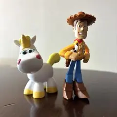 ウッディ&バターカップ【トイストーリー3 アクションリンクス！】未使用
