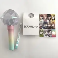 カラフルピーチ♡カラピチ ペンライト うちわ2点セットまとめ売り カラフルピーチ♡カラピチ ペンライト うちわ2点セットまとめ