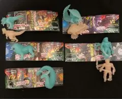 最強王図鑑選抜編　チョコエッグ　蓄光フィギュア　8体セット　レア　ピュートーン