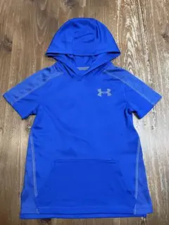 Under Armour 青 フード付きTシャツ YSM