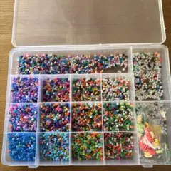アイロンビーズセット 多色 収納ケース付き