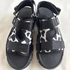 この夏に】Dr. Martens 厚底サンダル UK3 レオパード柄 - メルカリ