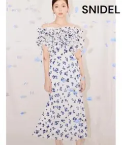 2026年最新】snidel スナイデル ボリュームラッフルフリルプリント