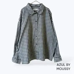 AZUL BY MOUSSY ギンガムチェックシャツ M（L相当）