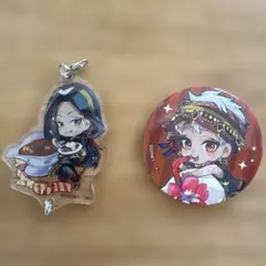 【ツイステッドワンダーランド】缶バッジ＆アクリルキーホルダー