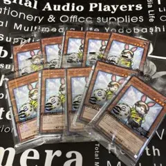 遊戯王OCG フットボールカード コラボ　レスキューラビット　10枚セットA