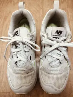 new balance スニーカー ホワイト 24.5 ニューバランス 574