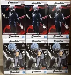 Grandista 東京喰種 金木研 NARUTO カカシ 6体 新品未開封品 - メルカリ