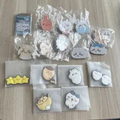 ちいかわ　クリップ　缶バッジ　ラバーマグネットセット