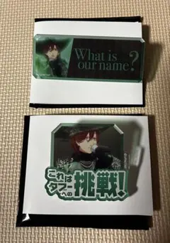 うたプリ カルライ セリフアクリルバッジ 嶺二