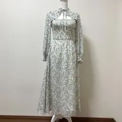 トッコクローゼット　花柄　ロングワンピース　大人　春　可愛い　上品　可憐