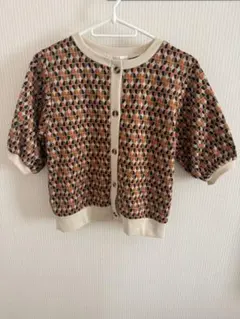 CPCM バルーン袖カーディガン