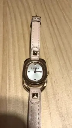 FURLA 腕時計 ピンクゴールド スタッズ