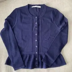 【未使用】DIANE von FURSTENBERG カーディガン　ネイビー