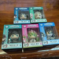 鬼滅の刃 ゆらゆらヘッド フィギュア 5体セット