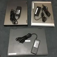 稼働品！　ノートパソコン3台まとめて　一応ジャンク扱いで