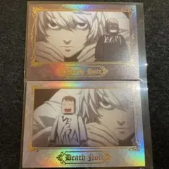 デスノート 箔押しホログラムカード セット ニア