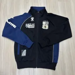 ［美品］KELME ジャージ 黒/青 サッカー フットサル
