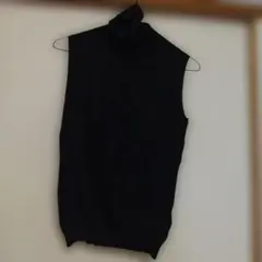 PROPORTION ブラック ニットベスト サイズ3