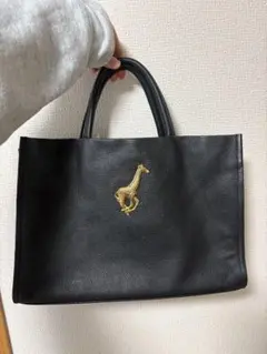 【4/15最終値下げ】イアパピヨネ　キリン　2wayトートバッグ　A4収納可