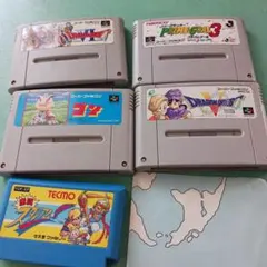 スーパーファミコン ゲームセット（ドラクエ５・６他）