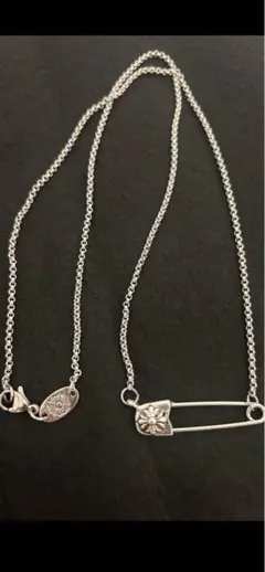 ✨ Silver925 ✨安全ピン ネックレス 45センチ - メルカリ