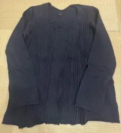 フリルセーター