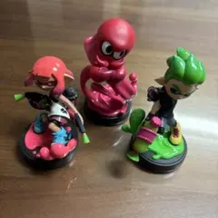 アミーボ　amiibo スプラトゥーン　３体セット　初期化済み