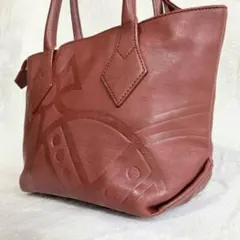 【希少】ヴィヴィアンウエストウッド ハミルトン レザー トートバッグ レッド