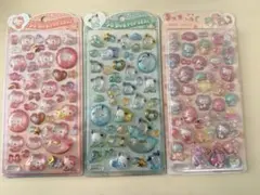 【正規品】うるちゅるポップシール 3種類セット