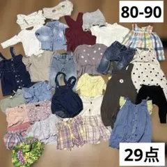 女の子　2歳3歳　80 90 子供服 まとめ売り セット　ブランドのサムネイル