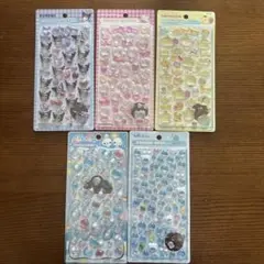 ★正規品★未使用　サンリオ BONBON DROP シール等 5枚セット