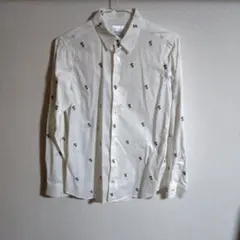 Paul Smith ウサギ刺繍総柄シャツ Sサイズ ラビット