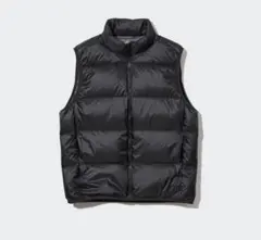 【匿名配送】UNIQLO ウルトラライトダウンベスト XL BLACK