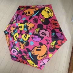 早い者勝ちセール☆ディズニーリゾート　ミニーマウス 折りたたみ傘 ピンクのサムネイル