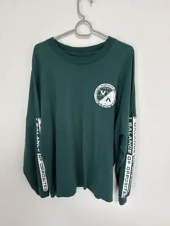 RVCA ロングスリーブTシャツ グリーン Lサイズのサムネイル