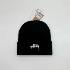 Stussy work shop ブラック ニット帽