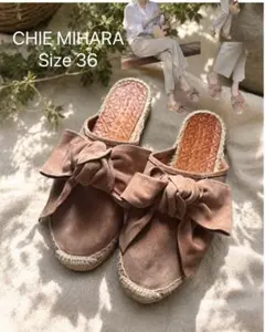 256⑧ CHIEMIHARA リボンエスパドリーユ Size36のサムネイル
