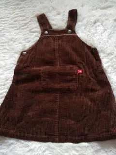 ジャンパースカート　コーデュロイ