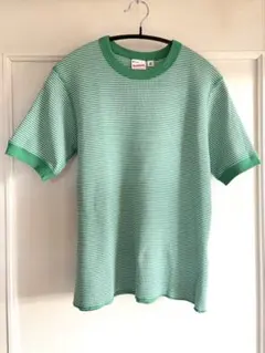 beams boy×Healthknit♪ ワッフル ボーダーTシャツ ビームスのサムネイル