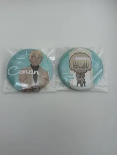 名探偵コナン 缶バッジ