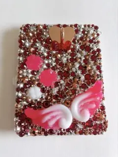 083 トレカケース トレカデコ ホイップデコ b8 平成ギャル風 レッド