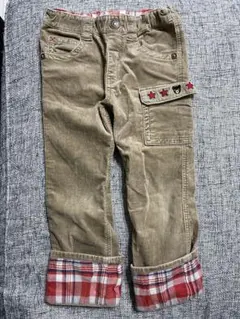 ミキハウス　ダブルビー　パンツ　コーデュロイ