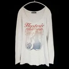 Hysteric Glamour★Chill Out ガールptロングTシャツF