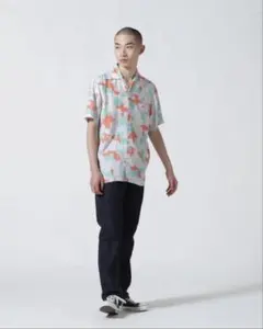 Aloha Blossom x URU BLUSH CAMO SHIRTS 42のサムネイル