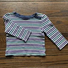 オールドネイビー　4色ボーダー　ロンT