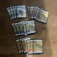 MTG 平地 23枚セット ホビット